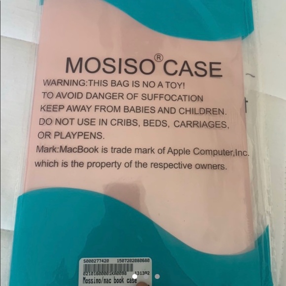 Pink MacBook Air 13.5 inch case - Picture 1 of 3